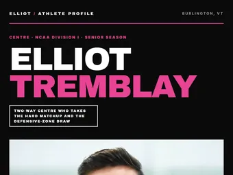 Arena PitchPage template