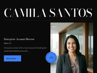 Cover Banner PitchPage template