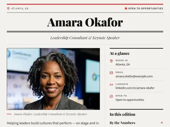 Broadsheet PitchPage template