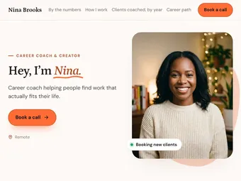 Personal Brand PitchPage template