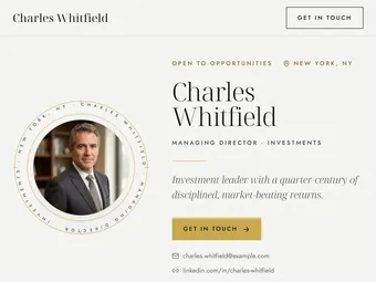 Premium PitchPage template