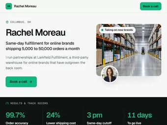 Scorecard PitchPage template