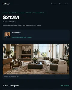 Listing style preview